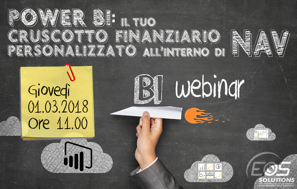 Webinar: Power BI, il tuo cruscotto finanziario in Microsoft Dynamics NAV