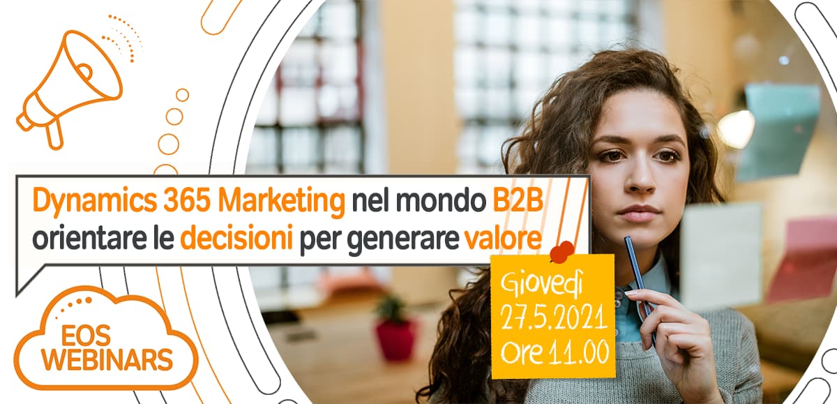 Webinar: Dynamics 365 Marketing nel mondo B2B