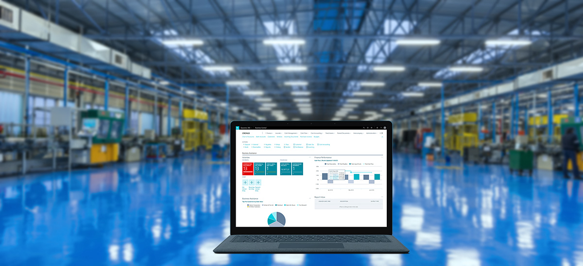 Microsoft Dynamics NAV / 365 Business Central per l'azienda manifatturiera