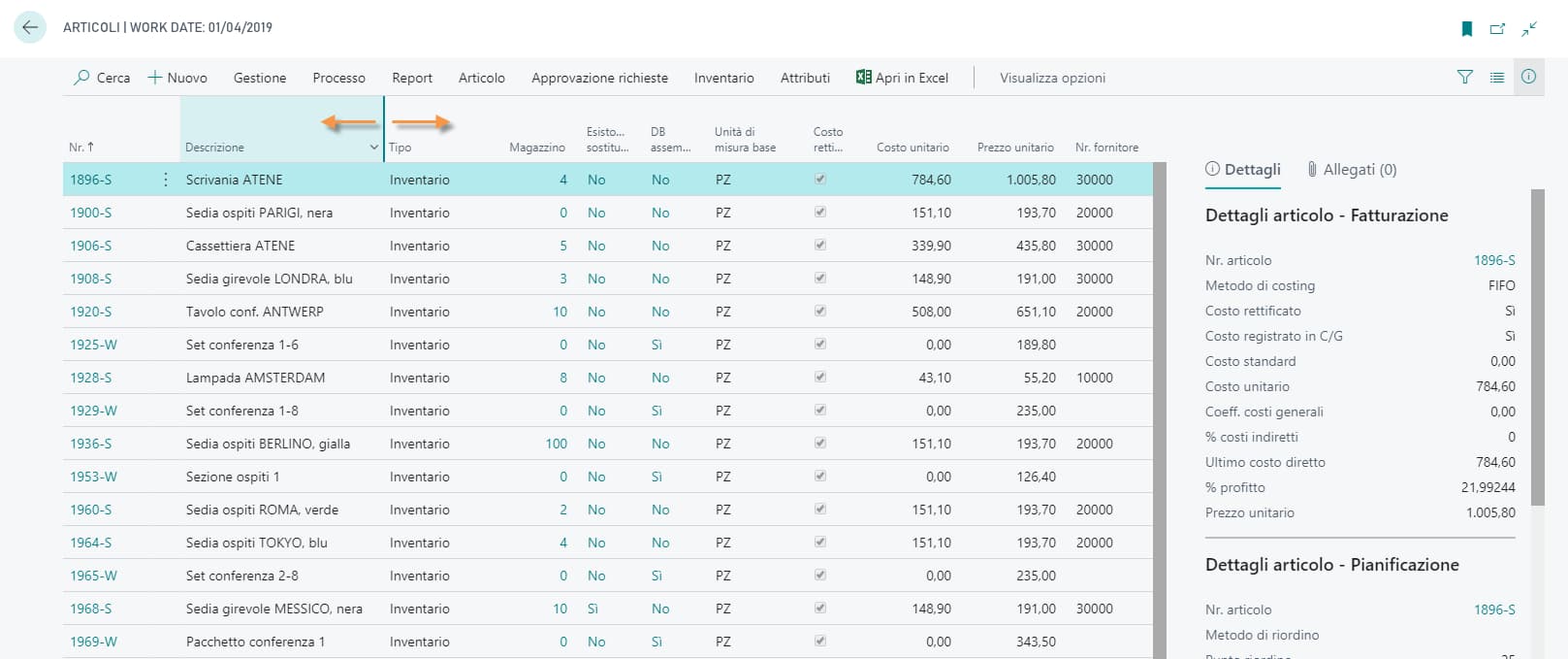 Le novità di Dynamics 365 Business Central 2019 Release Wave 2: personalizzazione dell'interfaccia utente