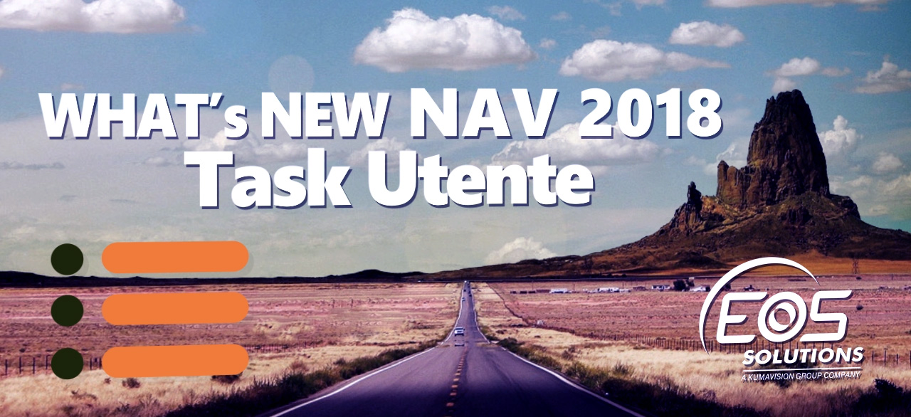 NAV 2018: i Task Utente