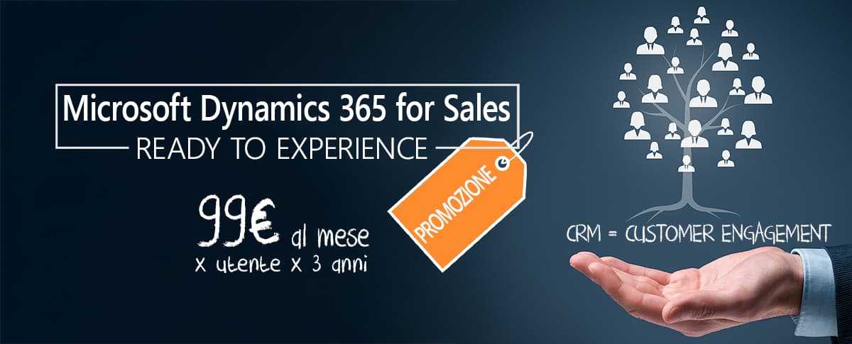 Promo Microsoft Dynamics 365 for Sales