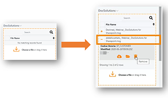 DocSolutions For Sharepoint per Business Central: funzionalità dell'app