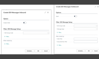 Electronic Data Interchange for Business Central: funzionalità dell'app