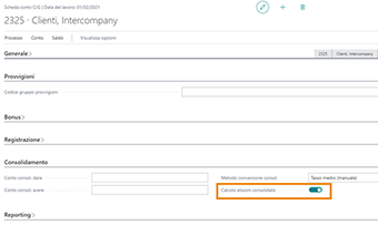 Intercompany Accounting Eliminations per Business Central: funzionalità dell'app