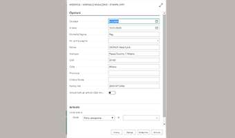 Inventory Register per Business Central: funzionalità dell'app