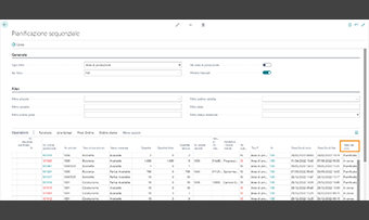 Manufacturing planning per Business Central: funzionalità dell'app