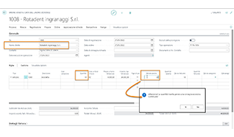 Over- and Under-Delivery Quantities per Business Central: funzionalità dell'app