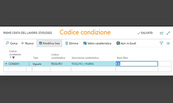 Product Configurator For Manufacturing per Business Central: funzionalità dell'app