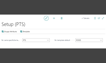 Product Technical Specifications per Business Central: funzionalità dell'app