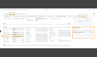 Show Comments on Electronic Invoice per Business Central: funzionalità dell'app