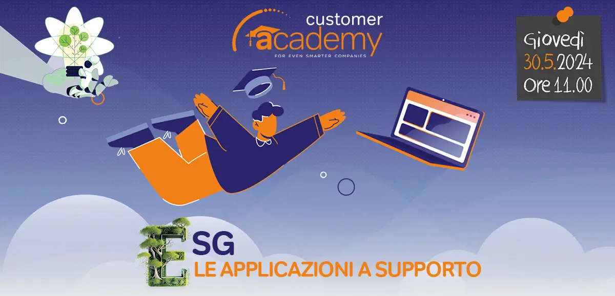 EOS CUSTOMER ACADEMY - ESG, le applicazioni a supporto